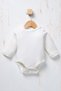 Baby Girl Floral Detailed Tulle Mevlüt Dress - with Shoes and Bandana Gift (Inner Bodysuit Included) - 7