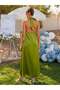 Rochie maxi, verde - 2