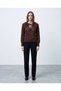 Women's Baby Collar Bow Detailed Pearl Decorated Knitwear Blouse - 4