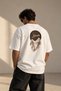 Sabr Arabic Calligraphy Sabır Arabic Calligraphy Patterned Back Printed Oversize Unisex Premium T-Shirt
