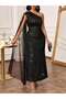 Rochie de ocazie, negru - 4