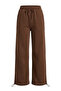 Three-Threaded Tracksuit with Stoppers - Brown Brown