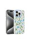 iPhone 15 Pro Max Case Floral and Bow Pattern with Camera Raised Premium