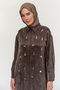 Pullu Dokulu Floş Tunik - 3