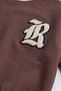Boy's Cotton 2 Thread Seasonal Tracksuit Set M00877 Brown - 3