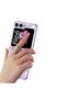 Galaxy Z Flip 6 Case with Ring Holder Case - 5