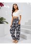 QIANXIZHAN womens Boho Palazzo Slacks - 6
