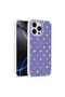 iPhone 16 Pro Case Colorful Patterned Side Airbag Protection Camera Raised Silicone