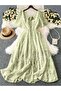 Rochie maxi, verde