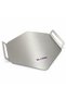 Stainless Steel Presentation Tray 22X25 cm with Handles Coffee Tea Serving Tray New Bridal Tray Satine - Int-007-B - 3