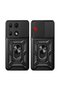 Xiaomi Redmi Note 13 Pro 4g Case Sliding Camera Protector Magnetic Stand Tank Protection - 3