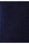 Polo collar knitwear dark navy blue - 7