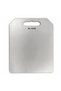 Stainless Steel Cutting Board 26X20 cm Metal Chopping Board Satine Cutting Board Multi-Purpose for Kitchen - Int-009-A - 2