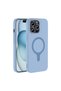 iPhone 14 Pro Max Case Pastel Colorful Magsafe Camera Raised Silicone - 8