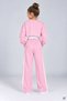 Pink Girls' Crop Top, Chain Detailed Wide Leg Pants 3-Piece Set 24999 - 4