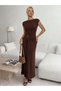 Rochie maxi, maro - 3