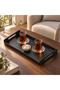 Stainless Steel Premium Serving Tray 35X20 cm with Handles Coffee Tea Presentation Tray - Int-008 - 2