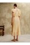 Rochie maxi, galben - 3
