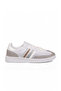 White-Ice Lace-Up Lightweight Flexible Comfortable Sole Unisex Walking and Sports Shoes Sneaker 015 g - 2