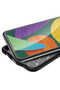Galaxy A03S Case Leather Look Silicone with Camera Protection Ultimate Protection - 4