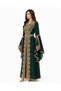 Ladies Long Caftan with Hand Work Stone and Beads Work Kaftan Model-02 - 2
