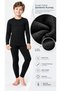 Boys' Thermal Tights 3-11 Years Old Stretchy Winter Underwear Warm Flexible Fabric High Waist Comfortable Fit Cold Weather Thermal Underwear Tights - 7