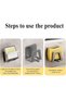2-Pack Kitchen Sponge Holder for Sink - Rustproof, Drainable Suction Cup Sponge and Brush Caddy, Spa - 3