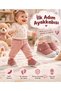 Momy First Step Children's Shoes with Velcro Toe Protection and Non-Slip Sole