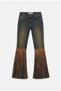 Women's 2W6-85 Flare Fit Special Design Denim Jeans - 4