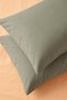 Khaki Ranforce 100% Cotton 2-Piece Pillowcase 50X70 cm - 5