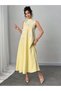 Rochie maxi, galben - 3