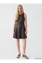 Waist-Fitted Leather-Look Mini Dress for Style Enthusiasts from Uzg Store