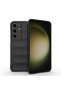 Galaxy S24 Fe Case with Camera Protection, Flexible Silicone and Finger Strip