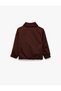 Long Sleeve Polo Collar Quilted Seasonal Jacket - 5