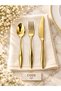 Yakut Titanium Gold 18 Piece Cutlery Set (Dessert Group) - 3