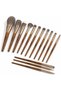 14-Piece Professional Makeup Brush Set with Travel Case, Ultra Soft Synthetic Bristles, Face & Eye Makeup Brushes for Foundation, Powder, Blush, Concealer & Eyeshadow - 4