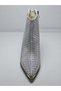 25K416-1 Silver Women's Daily Evening Dress Heeled Boots - 6