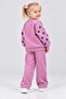 Three-Ply Sharded Combed Cotton Sweatshirt Children's Set - 2