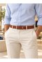 Genuine Leather Tan Men's Belt – for Jeans and Daily Use