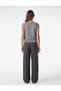 Fancy Buttoned Crew Neck Knitwear Vest - 3