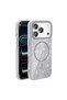 iPhone 18 Pro Max Case Non-Spill Glitter Silicone Magsafe Camera Raised - 3