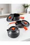 Camping Cooking Set Lightweight Aluminum 1 L