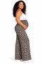Maternity Loose Leg Home Pajama Pants - 3