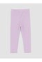 Rmz Gi̇yi̇m Farkiyla Girls' Printed Ribbed Leggings - 3