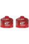 Camping Gas 230g x 2pc-Butane Propane Mix Canister-Screw type| Threaded EN417 Gas Cartridge for Camping Stove, Portable Burner, Hiking, BBQ, Backpacking & Outdoor Cooking | All Season Fuel Can