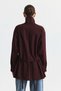 Belted Stand Collar Shirt - 6