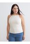 Esvab • Modern & Distinctive Plus Size Halter Roba Collar Rope Strap Women's Tank Top 2-Pack - 2