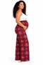 Maternity Loose Leg Home Pajama Pants - 3