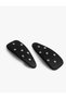 Set of 2 Snap Buckles with Stones - 2