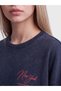 Quality Parts Printed Loose Fit Women's Sweatshirt from Çelebi Store - 3